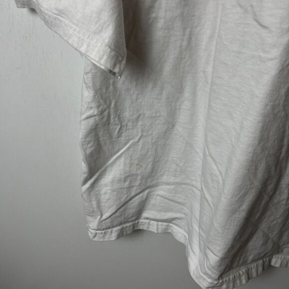 Vintage Y2K Sean John T Shirt White XL Embroidered Graphic Tee 100% Cotton Solid - Picture 14 of 14